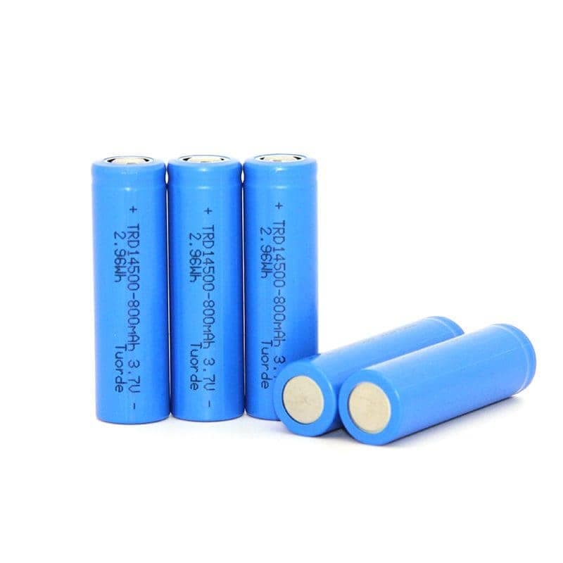 14500-800mAh Cell 14500-800mAh电芯 Tuorde lithium battery product image